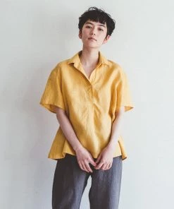 FOG LINEN WORK EUROPE Sasha Top Mais Women's Clothing