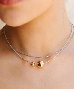 Abacus Row Mimas Necklace, Mist Accessories