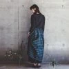 FOG LINEN WORK EUROPE Velma Skirt Tartan Check