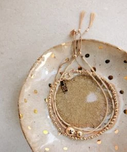 Abacus Row Hati Bracelet, Peach Accessories 9 Abacus Row Hati Bracelet, Peach Accessories