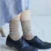 Fog Linen Work 【Restocked】Linen Socks Natural Linen Accessories