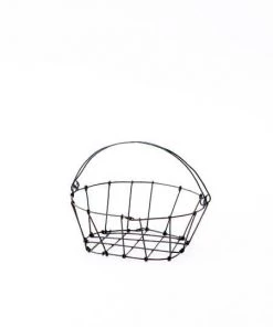 Fog Linen Work Oval Basket