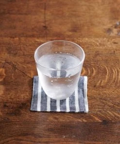 Fog Linen Work Linen Placemats & Coasters Linen Coaster Jack