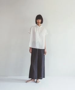 FOG LINEN WORK EUROPE Isla Top WHITE New Arrivals