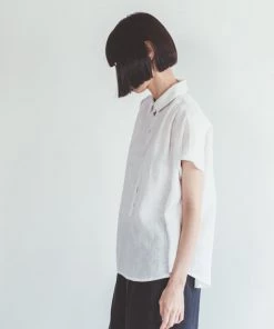 FOG LINEN WORK EUROPE Isla Top WHITE New Arrivals