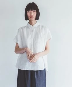 FOG LINEN WORK EUROPE Isla Top WHITE New Arrivals