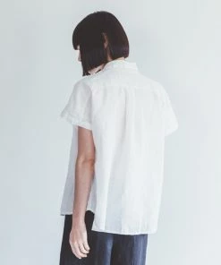FOG LINEN WORK EUROPE Isla Top WHITE New Arrivals
