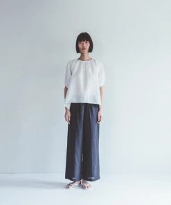 FOG LINEN WORK EUROPE 【Restocked】Elsie Top WHITE