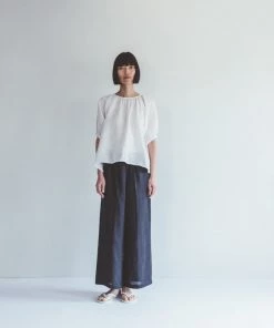 FOG LINEN WORK EUROPE 【Restocked】Elsie Top WHITE