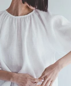 FOG LINEN WORK EUROPE 【Restocked】Elsie Top WHITE