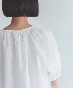 FOG LINEN WORK EUROPE 【Restocked】Elsie Top WHITE