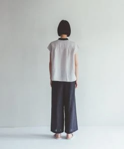 FOG LINEN WORK EUROPE Sienna Top ALBATRE