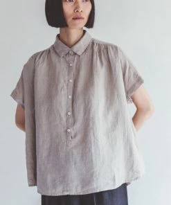 FOG LINEN WORK EUROPE Isla Top NATURAL New Arrivals