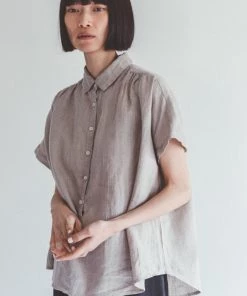 FOG LINEN WORK EUROPE Isla Top NATURAL New Arrivals