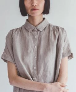FOG LINEN WORK EUROPE Isla Top NATURAL New Arrivals