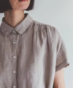 FOG LINEN WORK EUROPE Isla Top NATURAL New Arrivals