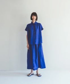 FOG LINEN WORK EUROPE New Arrivals Isla Top IRIS 11 FOG LINEN WORK EUROPE New Arrivals Isla Top IRIS