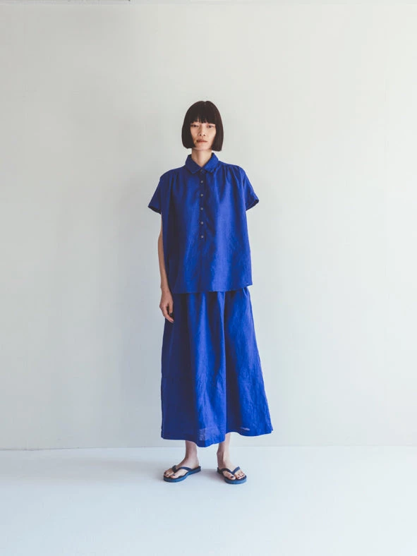 FOG LINEN WORK EUROPE New Arrivals Isla Top IRIS 5 FOG LINEN WORK EUROPE New Arrivals Isla Top IRIS