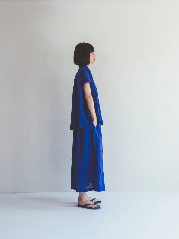 FOG LINEN WORK EUROPE New Arrivals Isla Top IRIS 6 FOG LINEN WORK EUROPE New Arrivals Isla Top IRIS