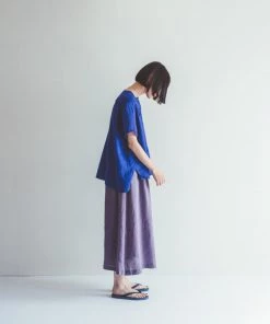 FOG LINEN WORK EUROPE New Arrivals Macey Top IRIS