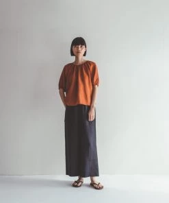 FOG LINEN WORK EUROPE Elsie Top PRALIN