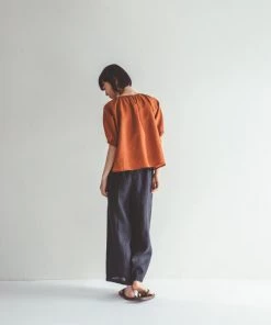FOG LINEN WORK EUROPE Elsie Top PRALIN