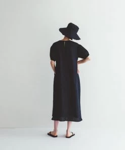FOG LINEN WORK EUROPE New Arrivals ELIZA Dress NUIT