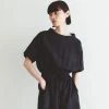 FOG LINEN WORK EUROPE 【Restocked】DAISY Dress Black New Arrivals