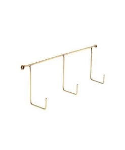 Fog Linen Work Accessories Brass Triple Hook