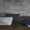 Fog Linen Work Romy Pouch M Denim Navy