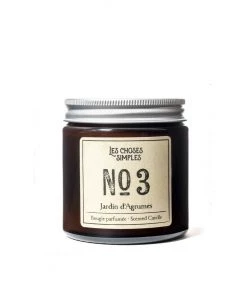 Les Choses Simples Candle Nr 3 "Jardin D'Agrumes" Les Choses Simples