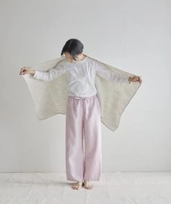 Fog Linen Work Chambray Linen Towel L